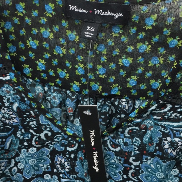 Mason Mackenzie top New ladies sz xs - Picture 3 of 5